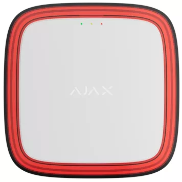 Беспроводной адресный пожарный оповещатель световой Ajax EN54 FireProtect (VAD) Jeweller White (118605.277.WH1)-0