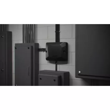 Корпус для захищеного дротового під'єднання пристроїв Ajax Case B (175) Black (62947.186.BL)-7