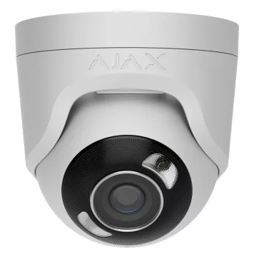 Проводная охранная IP-камера Ajax TurretCam HL (5 Mp/4 mm) White (126263.197.WH1)-1