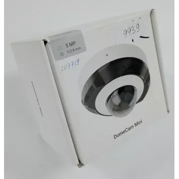 (Уценка) Проводная охранная IP-камера Ajax DomeCam Mini (5 Mp/2.8 mm) White-0