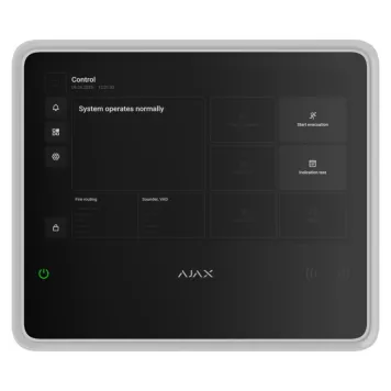 Монтажний бокс для підведення живлення до ППКП Ajax GlandBox White (125717.314.WH)-6