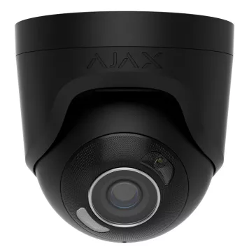 Проводная охранная IP-камера Ajax TurretCam HL (8 Mp/4 mm) Black (126266.197.BL1)-1