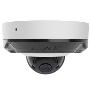 Проводная охранная IP-камера Ajax DomeCam Mini HL (8 Mp/4 mm) White (126275.214.WH1)-0