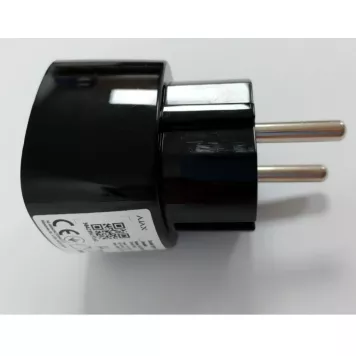 (Уценка) Радиоуправляемая умная розетка со счетчиком энергопотребления Ajax Socket Black-4