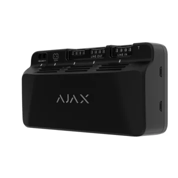 Модуль для додаткового живлення Ajax Superior LineSupply (45 W) Fibra (aFIBRA 26.2) Black (82132.181.BL1)-1