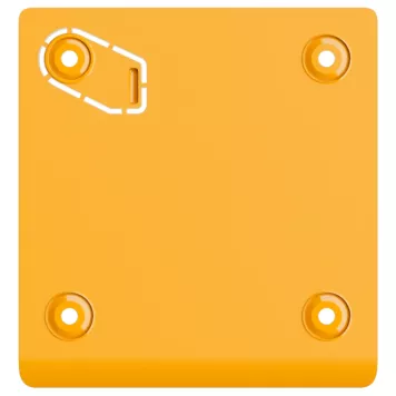 Бездротова програмована кнопка з механізмом скидання Ajax ManualCallPoint Jeweller Yellow (87651.171.NC1)-6