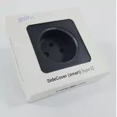 (Уценка) Боковая панель для встроенной розетки Ajax SideCover (smart) Graphite