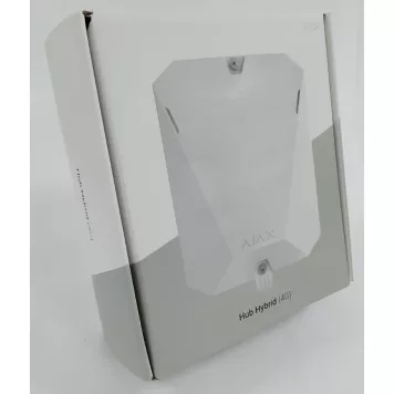 (Уценка) Беспроводная централь с питанием от батареи Ajax Hub BP Jeweller White-0