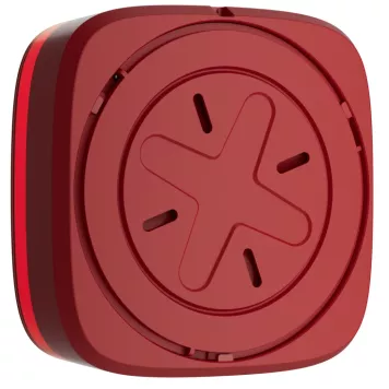 Беспроводной адресный пожарный оповещатель световой Ajax EN54 FireProtect (VAD) Jeweller Red (118607.277.RD1)-3