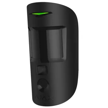 (Уценка) Беспроводной датчик движения Ajax HDR MotionCam (PhOD) с поддержкой фотоверификации тревог, функциий "Фото по запросу" и "Фото по сценарию" Black (MotionCam (PhOD))-4