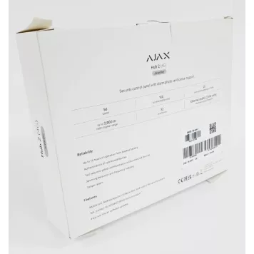 (Уценка) Интеллектуальная централь Ajax Hub 2 (4G) White-1