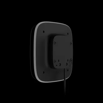 Проводная сирена с креплением для брендированной лицевой панели Ajax StreetSiren DoubleDeck Fibra Black (57245.61.BL1)-2