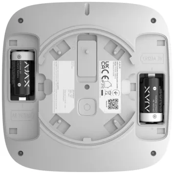 Бездротовий адресний пожежний сповіщувач точковий тепловий Ajax EN54 FireProtect (Heat) Jeweller White (119917.273.WH1)-5