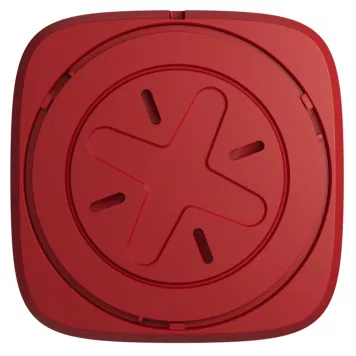 Беспроводной адресный пожарный оповещатель звуковой Ajax EN54 FireProtect (Sounder) Jeweller Red (118604.278.RD1)-2