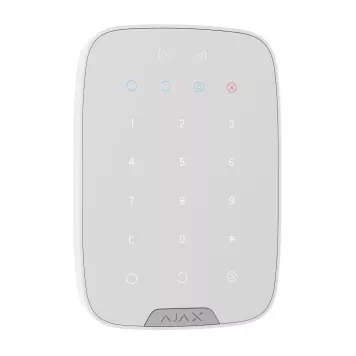 Беспроводная сенсорная клавиатура Ajax KeyPad S Plus White (70224.83.WH1)-1