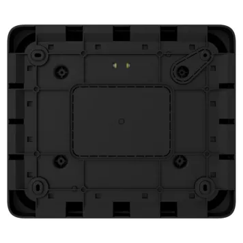 Монтажний бокс для підведення живлення до ППКП Ajax GlandBox Black (125718.314.BL)-5