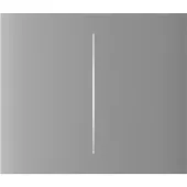 Центральна кнопка для двоклавішного вимикача Ajax CenterButton (2-gang) vertical Fog (83444.140.FG)