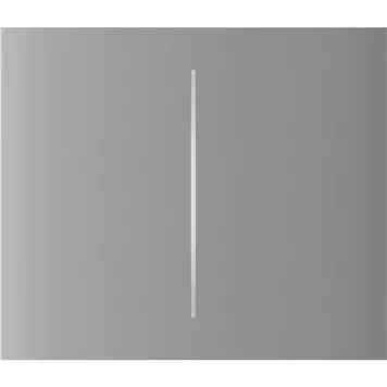 Центральна кнопка для двоклавішного вимикача Ajax CenterButton (2-gang) vertical Fog (83444.140.FG)-0