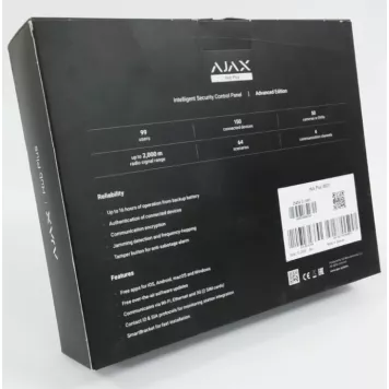 (Уценка) Умная централь Ajax Hub Plus White-1