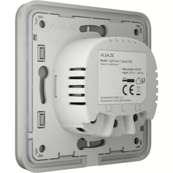 Выключатель Ajax LightSwitch 1-клавишный Olive-2