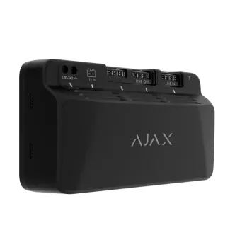 Модуль для додаткового живлення Ajax Superior LineSupply (45 W) Fibra (aFIBRA 26.2) Black (82132.181.BL1)-2