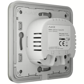 Выключатель Ajax LightSwitch 2-клавишный Olive-2