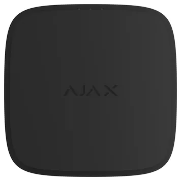 Бездротовий адресний пожежний сповіщувач точковий тепловий. Комбінований з оповіщувачем звуковим. Ajax EN54 FireProtect (Heat/Sounder) Jeweller Black (119916.274.BL1)-0