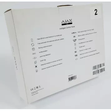 (Уценка) Умная централь Ajax Hub Black-1