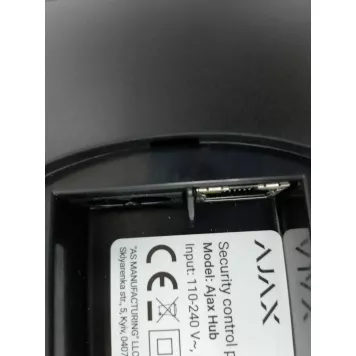 (Уценка) Умная централь Ajax Hub Black-2