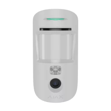 Беспроводной ИК датчик движения с системой антимаскировки Ajax Superior MotionCam AM (PhOD) Jeweller White (116768.306.WH1)-0