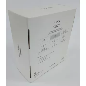 (Уценка) Модуль интеграции посторонних проводных устройств Ajax MultiTransmitter White-1