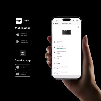 Модуль для захисту пристроїв Fibra від короткого замикання та саботажу Ajax LineProtect Fibra (61384.178.NC)-7