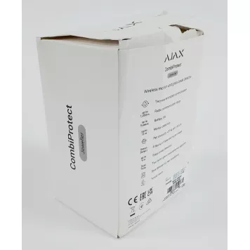 (Уценка) Беспроводной датчик движения и разбиения Ajax CombiProtect Black-1