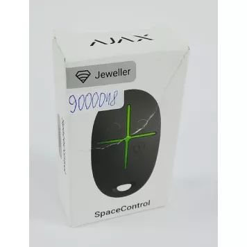 (Уценка) Брелок для управления охранной системой Ajax SpaceControl Black-0