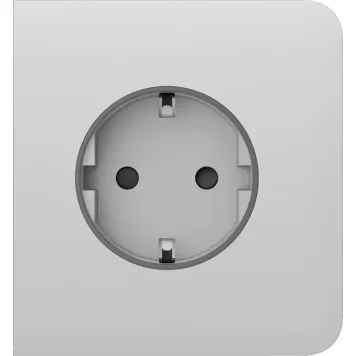 Бічна панель для вбудованої розетки Ajax SideCover (basic) White (89071.163.WH)-1