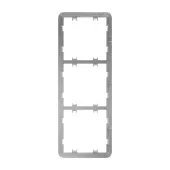 Рамка для 3-х вимикачів/розеток Ajax Frame (3 seats) vertical (83431.141.NC)