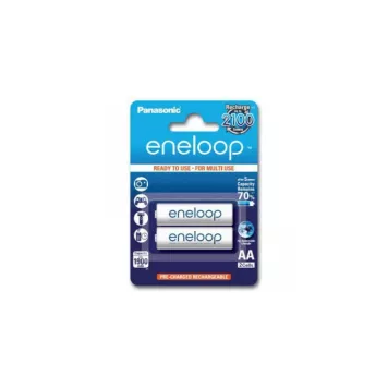 Акумулятор Panasonic Eneloop AA 1900 2шт mAh NI-MH (BK-3MCCE / 2BE) Panasonic 12306-0