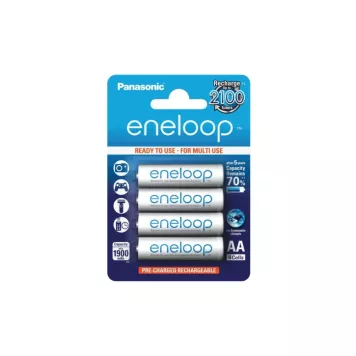 Акумулятор Panasonic Eneloop AA 1900 4шт mAh NI-MH (BK-3MCCE / 4BE) Panasonic 12309-0