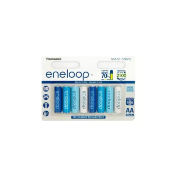Акумулятор Panasonic eneloop AA 1900 8шт mAh NI-MH Ocean Colors (BK-3MCCE / 8SE) Panasonic 12311-0