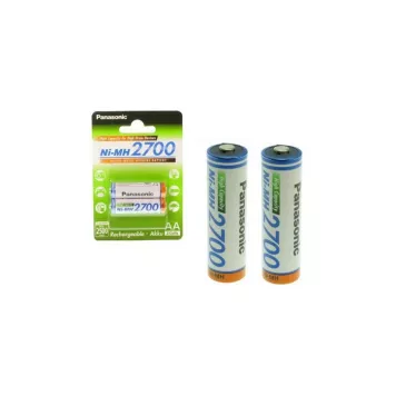 Акумулятор Panasonic High Capacity AA 2700 mAh 2BP Ni-MH (BK-3HGAE / 2BE) Panasonic 12322-0