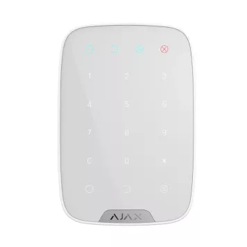 Беспроводная сенсорная клавиатура Ajax KeyPad White (38249.12.WH1)-0
