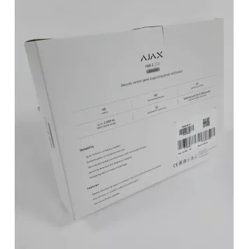 (Уценка) Интеллектуальная централь Ajax Hub 2 Black-1