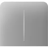 Бічна кнопка для двоклавішного вимикача Ajax SideButton (2-gang) vertical Fog (83436.143.FG)