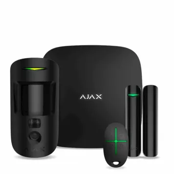 Комплект охранной сигнализации Ajax HDR StarterKit Cam Plus Black (117596.66.BL1)-0