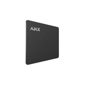 Карта для управления охранной системой Ajax Pass 10 шт. Black (38218.89.BL)-1