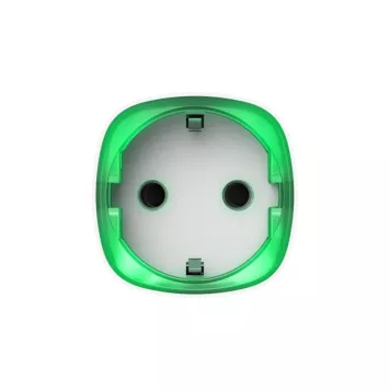 Радіокерована розумна розетка з лічильником енергоспоживання Ajax Socket White (38209.34.WH1)-2