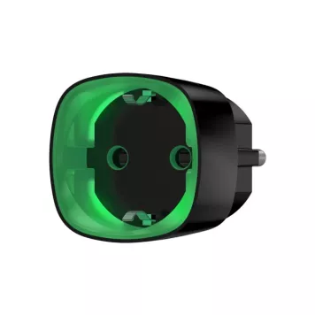 (Уценка) Радиоуправляемая умная розетка со счетчиком энергопотребления Ajax Socket Black-5