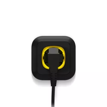 Радіокерована розумна розетка з лічильником енергоспоживання Ajax Socket Black-2