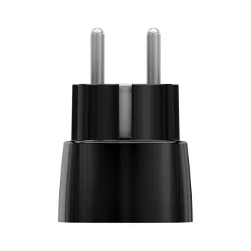 Радіокерована розумна розетка з лічильником енергоспоживання Ajax Socket Black-3