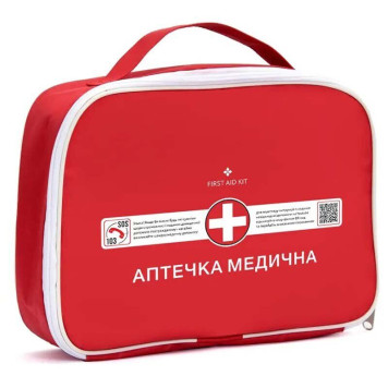 Аптечка першої допомоги автомобільна \"Дорожня медицина\" (артикул: 000081043) Аптечка першої допомоги автомобільна \"Дорожня медицина\" (артикул: 000081043)-0